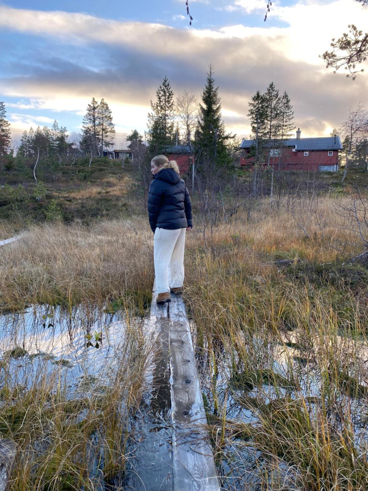 Traditionale Norwegian Mountain Passebekk Skrim Karibu No Water Connection *